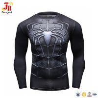 OEM Hot Sale 3D Printing Men Shirt Gym Workout Short Sleeve Wholesale T Casual Sublimation Rash Guard