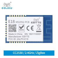 ตัวรับส่งสัญญาณข้อมูลพอร์ต Iot ไร้สาย2.4Ghz WIFI บอร์ดอินเตอร์เน็ต Pa Zigbee เสาอากาศ Pcb E18-ms1pa2-pcb รับส่งข้อมูลพอร์ต Iot