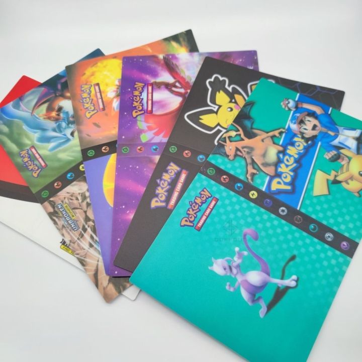 14-style-pokemon-cards-brochure-anime-pikachu-cards-album-can-hold-240-pcs-collection-booklet-hobby-collectibles-game-letter-toy