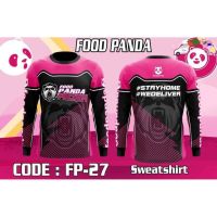 [In stock] 2023 design mens sports clothing  full longsleeves food panda sublimation3d jersey printed jersey full sublimation long sleeve t-shirt 38lv，Contact the seller for personalized customization of the name