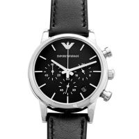 Emporio Armani  Original  Mens Classic White Dial Chronograph Watch AR1733