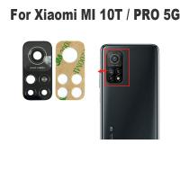 ของแท้เหมาะสำหรับฝาหลัง Xiaomi Mi 10T Pro 5G กระจกกล้องมองหลังพร้อมกาวสติ๊กเกอร์ MI10T กาว