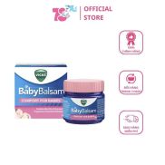 DẦU BÔI ẤM NGỰC VICKS BABY BALSAM DÀNH CHO BÉ 50G CỦA ÚC