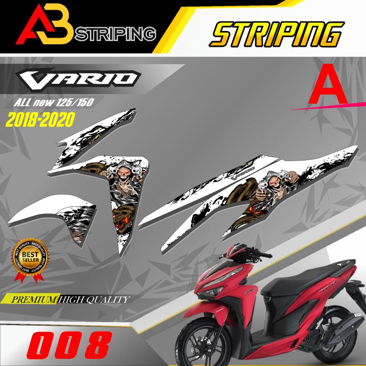 Sticker Striping Vario 125/150 ALL New Facelift 2018-2020 - Variasi
