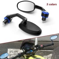 Motorcycle Rear View Mirror 7/8 Handle Bar End Side Rearview Aluminum For Kawasaki Z750 Z1000 Z650 Z900 Z800 Z250 Z300 Z400