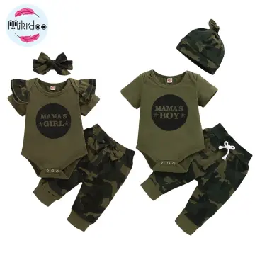  Boys Spring Outfits Girls Hooded Clothes Baby Print Camouflage  Boys Infant Jumpsuit Outfits Romper : Clothing, Shoes & Jewelry