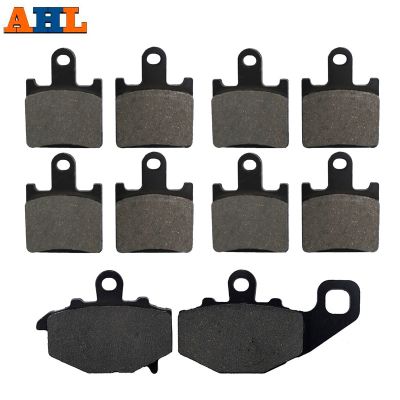 AHL Motorcycle Front Rear Brake Pads for Kawasaki Ninja ZX6R ZX-6R ZX 6R ZX600 ZX 600 2007 2008 2009 2010 2011 2012 2013 2014 Replacement Parts