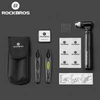 ROCKBROS จักรยานเครื่องมือ130Psi AV/FV อะลูมินัมอัลลอยปั๊ม Multi เครื่องมือนุ่มยางรถยนต์แผ่นปะยาง Lever Multitool จักรยานอุปกรณ์เสริม