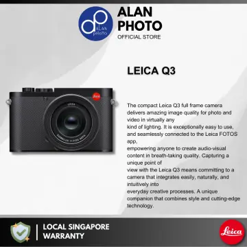 Leica Q3 Compact and Powerful Digital Camera (19080) with Summilux