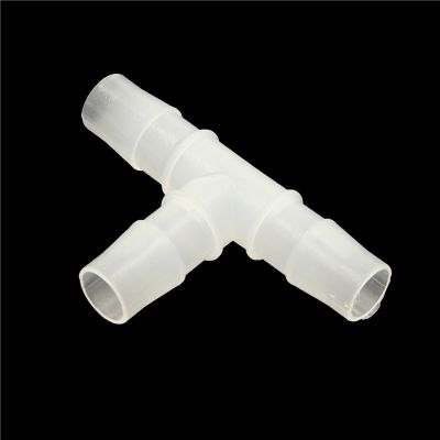 【YF】☁◐  Plastic Barb Hose Fitting Tee 4mm 6mm 8mm 10mm 12mm 16mm 3 Way Tube T-Shape Fittings Pipes