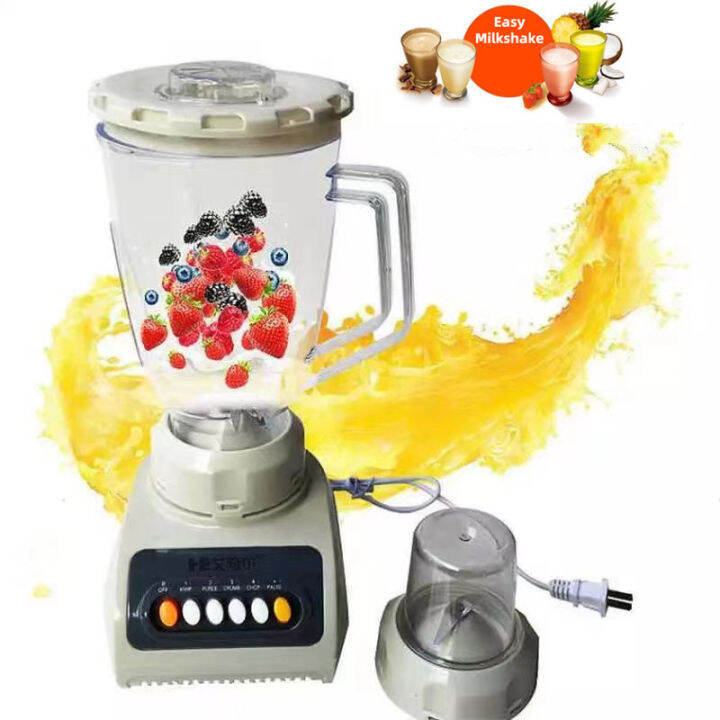 (Ready Stock,COD) Blender MultiFunctional Heavy Duty Juicer Countertop Blenders with 1.5L Jug