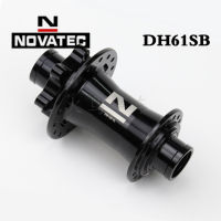 NOVATEC DH61SB จานเบรค MTB เบรค 32 36 หลุมจักรยาน DH เพลาจักรยานเสือภูเขาดาวน์ฮิลล์ฮับหน้า 20 มม.110 มม.2 แบริ่ง