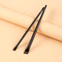 1Pcs Super Thin Flat Eyebrow Eyeliner Makeup Brush Synthetic Hair Angled Sharp Fine Eye Liner Brow Cosmetic Beauty Make Up Tools