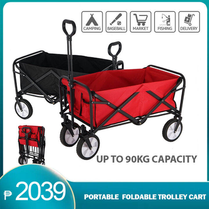 Folding hand carts Portable large load disassembly outdoor open