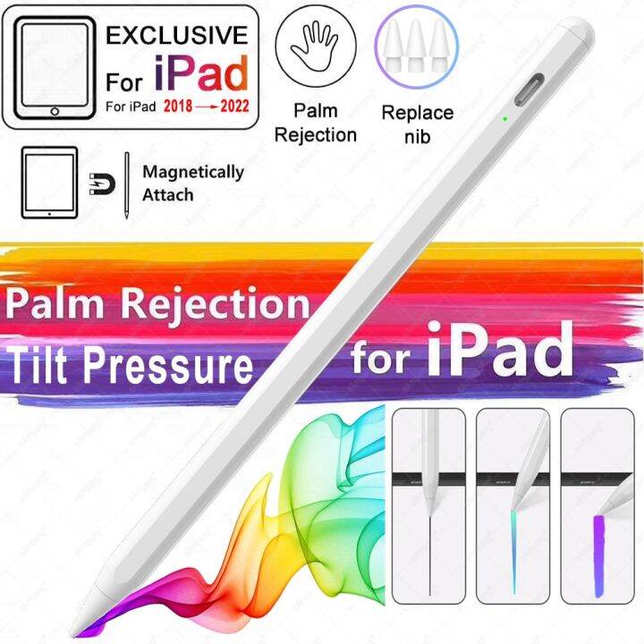 For Ipad Pencil 2 Stylus Pen Ipad Pro 11 12.9 2021 2022 10.2 7Th 8Th