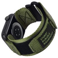 ∋✺ Sport Nylon Loop Strap for Apple Watch Band 49mm 45mm 44mm Elastic Water-proof Woven Bracelet for iWatch 9 8 7 Ultra 2 SE 6 5 41