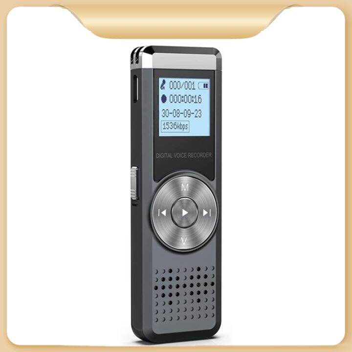 Portable 32GB Digital Voice Sound Recorder Lazada