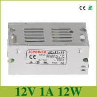 หม้อแปลงไฟฟ้าแรงดันคงที่12W 1A DC12V ที่ดีที่สุดไดรเวอร์สวิตช์จ่ายไฟสลับไฟสำหรับแถบไฟ LED AC 110-240V อินพุตไปยัง DC 12V