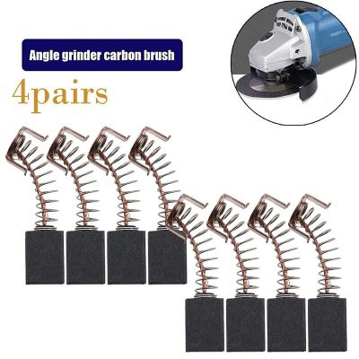 Electric Power Tools Motors Accessories 10pairs 5X8X12mm Carbon Brush For Black&amp;Decker G720 WS125 Angle Grinder Repair Parts Rotary Tool Parts Accesso