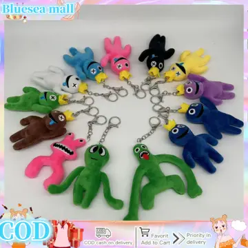 6 Pieces Rainbow Friend Keyring Toy Mini Silicone Toy Keyring, Rainbow  Friend Gift for Children Rainbow Friends Blue Green Purple Orange, Blue, 5 x  5 cm, Blue : : Fashion