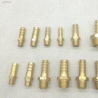 ✷☾ 3mm 4mm 5mm 6mm 8mm 10mm OD Hose Barb M3 M4 M5 M6 M8 Metric Male Thread Brass Pipe Fitting Coupler Connector Adapter