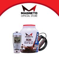 WHEY MAGNETO รสโกโก้ ขนาด 4 ปอนด์ (จับคู่ !แก้วเชคเกอร์ไฟฟ้า+เชือกกระโดด)