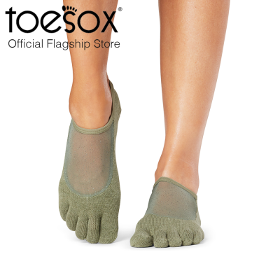 [New Collection]ToeSox Grip Full Toe Luna ถุงเท้าพิลาทิส ถุงเท้ากันลื่นปิดนิ้วเท้า รุ่น Luna (Spring Fever)