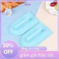 ?【HOT SALE】MUXI 2ชิ้นเครื่องมือขัดเค้กฟองดองท์เรียบเนียนสำหรับตกแต่งแบบ DIY ตัดผิวน้ำตาลไอซิ่งแบบตัดลูกกลิ้งแม่พิมพ์งานฝีมืออุปกรณ์ครัว