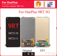 6.62 "Original/OLED/LCD TFT สำหรับ OnePlus 9RT 5G 1+ 9 RT อะไหล่ MT2111 MT2110ชิ้นส่วนจอสัมผัสแอลซีดีของเครื่องแปลงดิจิทัล