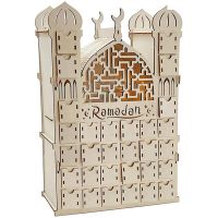 Ramadan Calendar, Wooden Reusable Calendar with 30 Drawers, Eid Mubarak Decoration, Ramadan Calendar