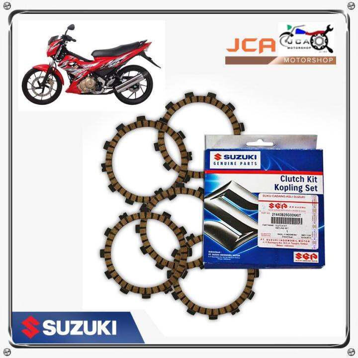 ORIGINAL SUZUKI CLUTCH LINING FOR RAIDER 150, THUNDER 125, GIXXER 150, GIXXER 150 F.I. (5 PCS