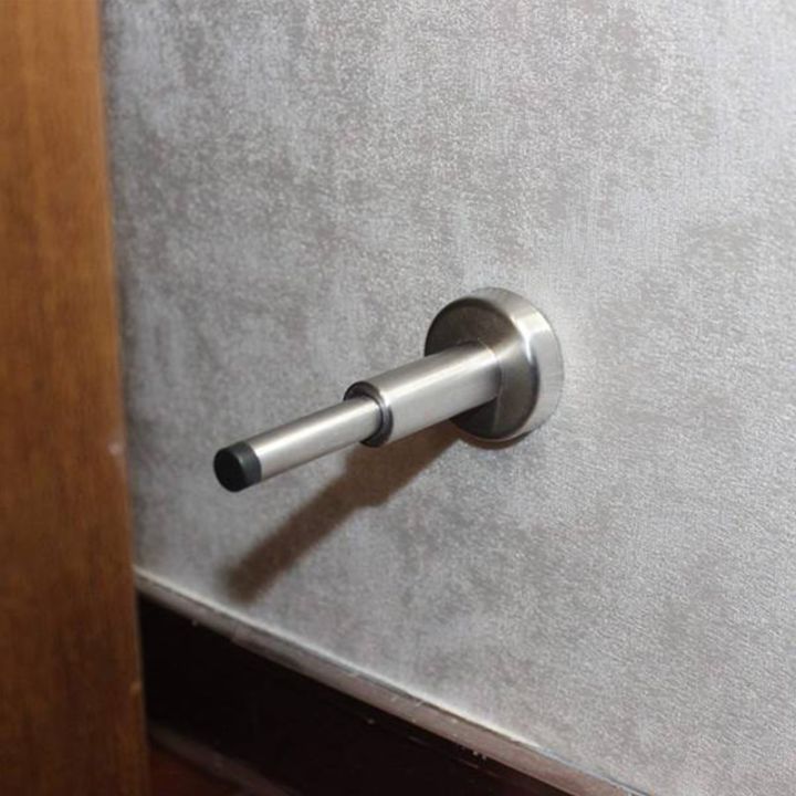 สแตนเลสประตูที่หยุดประตู-shydraulic-บัฟเฟอร์ทำให้เสียงเบาลงบัมเปอร์รั้วกั้นเด็กติดผนังติดผนังปิดเสียง