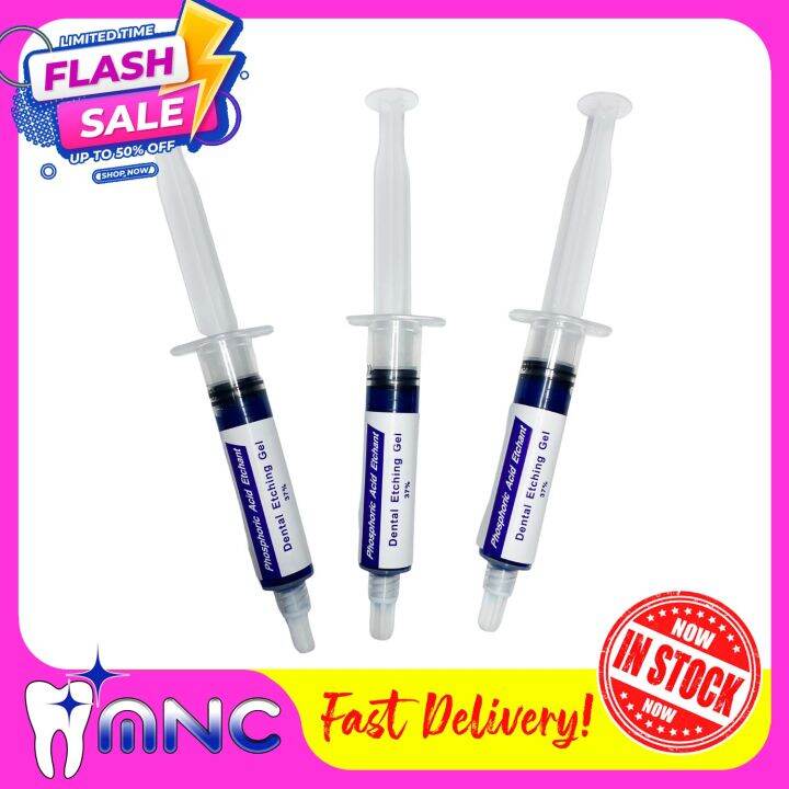 10 ML DENTAL ETCHING GEL PHOSPHORIC ACID ETCHANT 3 PIECES | Lazada PH