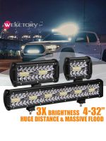 3 Rows LED Bar 4 - 32 inch LED Light Bar LED Work Light for Car Tractor Boat OffRoad 4x4 Truck SUV ATV Driving 12V 24V