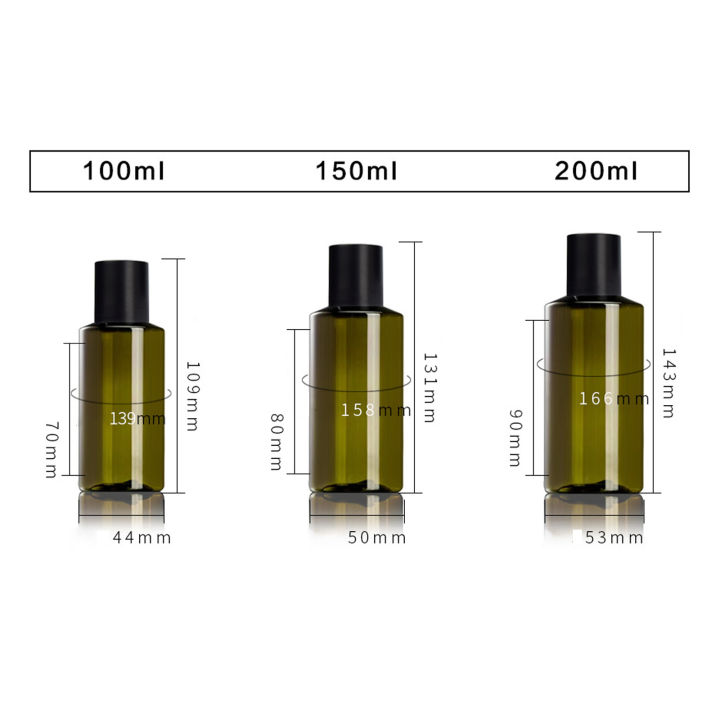 100-150-200ml-hydrosol-water-cosmetic-sub-bottling-pet-lotion-shoulder-sloping-tea-green