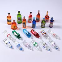 【CW】 20pcs Dollhouse Miniature Simulationand Wine Drink Pretend PlayKitchen Food for Blyth barbiesMiniature Toys