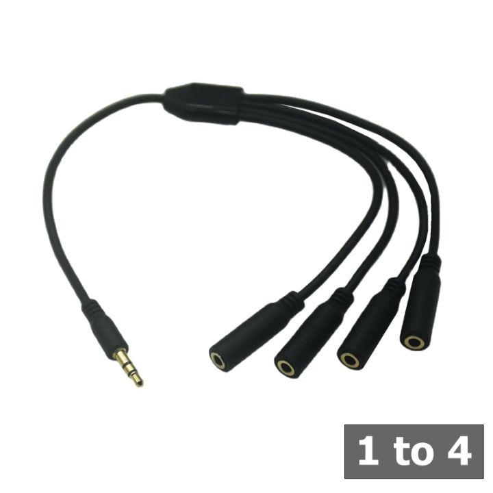 3-5mm-5-way-port-aux-multi-headphone-earphone-audio-splitter-adapter-3-5mm-jack-hub-spliter-cable-extender-1-male-to-4-female-5