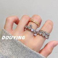 Western Pacific vivienne after double detachable ShanZuan crown ring senior feeling fold wear light and decoration design feeling ring