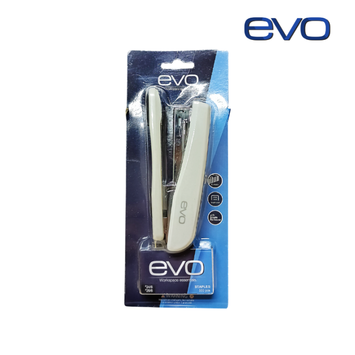EVO Regular Stapler No.26/6 (with staple wires and remover) Lazada PH