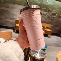 Warehouse to deal with low price!Star baba limited edition stainless steel straw with cold hot large capacity coffee cup