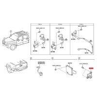 86790-04010 Backup Rear View Camera Assist Parking for Toyota Tacoma 2009-2013 Car Tailgate Reverse Camera Replacement