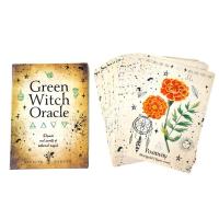 Oracle Deck Green Witch 44 Classic Tarot Cards Deck With Guidebook Original English Edition Tarot Cards For Beginners And Experts Oracle Cards classic