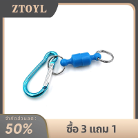 ZTOYL ตกปลาแขวนหัวเข็มขัดแม่เหล็กหัวเข็มขัด Fast Hanging BUCKLE Wireless Lost ROPE โลหะแรงแม่เหล็กกลางแจ้งปีนเขา