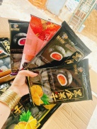 Bánh MOCHI ĐEN 3 vị Dâu - Dứa - Nho