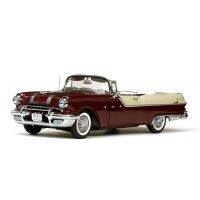 รถจำลองของเล่นหล่อโมเดลโลหะรถแปลงสภาพ1955 Pontiac Star สำหรับสะสมของที่ระลึก5056 #