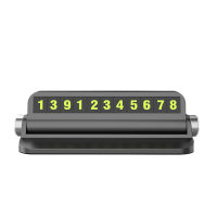 Universal Temporary Parking Card Phone Number Multifunction Night Stop Sign Car Accessories