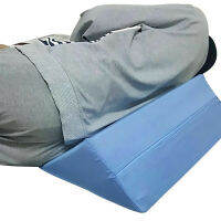 Leg Rest Pillow เบาะโฟมรองหลัง ทรงสามเหลี่ยม ซักทําความสะอาดได้ สําหรับนอนหลับ พนักพิงศีรษะทรงลิ่มช่วยการนอนหลับ turn big blue