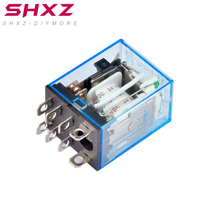 SHXZ diymore AC Contactor Relay switch 220v DC 12V 24V 10A LY2NJ Mini 8