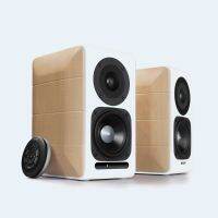 2.0 HIFI S880 Hi-Res Certified Bookshelf Speakers Home Living Room Sound Box Desktop Computer TV Audio Multimedia Speaker