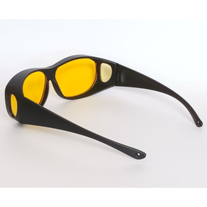 แว่นสำหรับขับรถกลางคืน-ช่วยเพิ่มความสว่าง-20-เพิ่มทัศนวิสัย-สามารถสวมทับ-แว่นเดิมได้